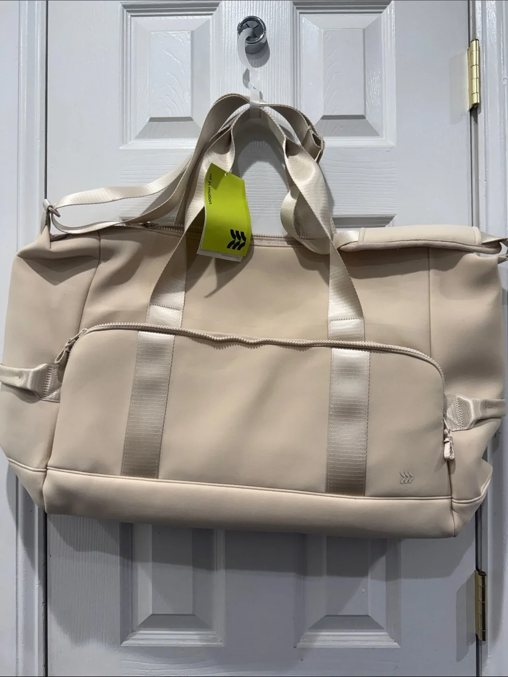 Faux Neoprene Weekender Bag - All in motion